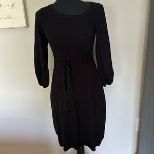 Lole black this sweater dress size S. Fits 4-6.